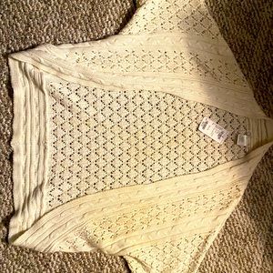 Juniors size large sweater